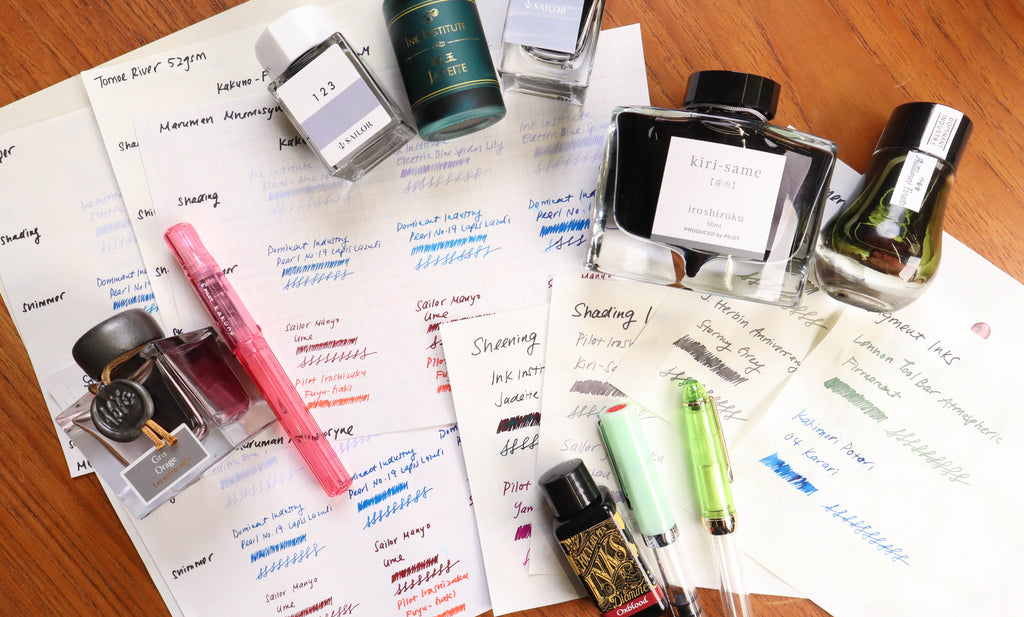 Fountain Pen Inks Explained! What Ink Should You Use in a Fountain Pen –  Yoseka Stationery